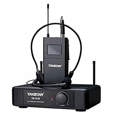 Microfono Inalambrico De Diadema Y Lavalier Takstar Uhf Ts 721 0p